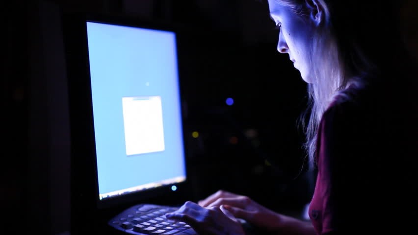 Her First Laptop