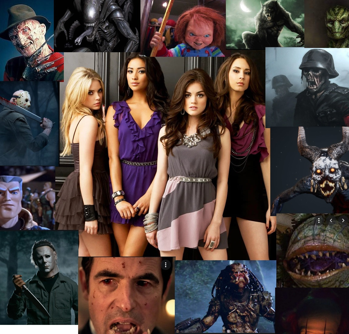 Monsters cross the alternative reality rift