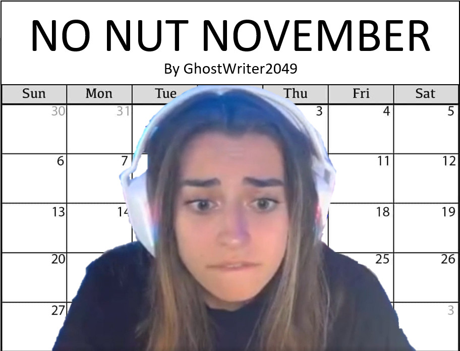 Leah's No Nut November