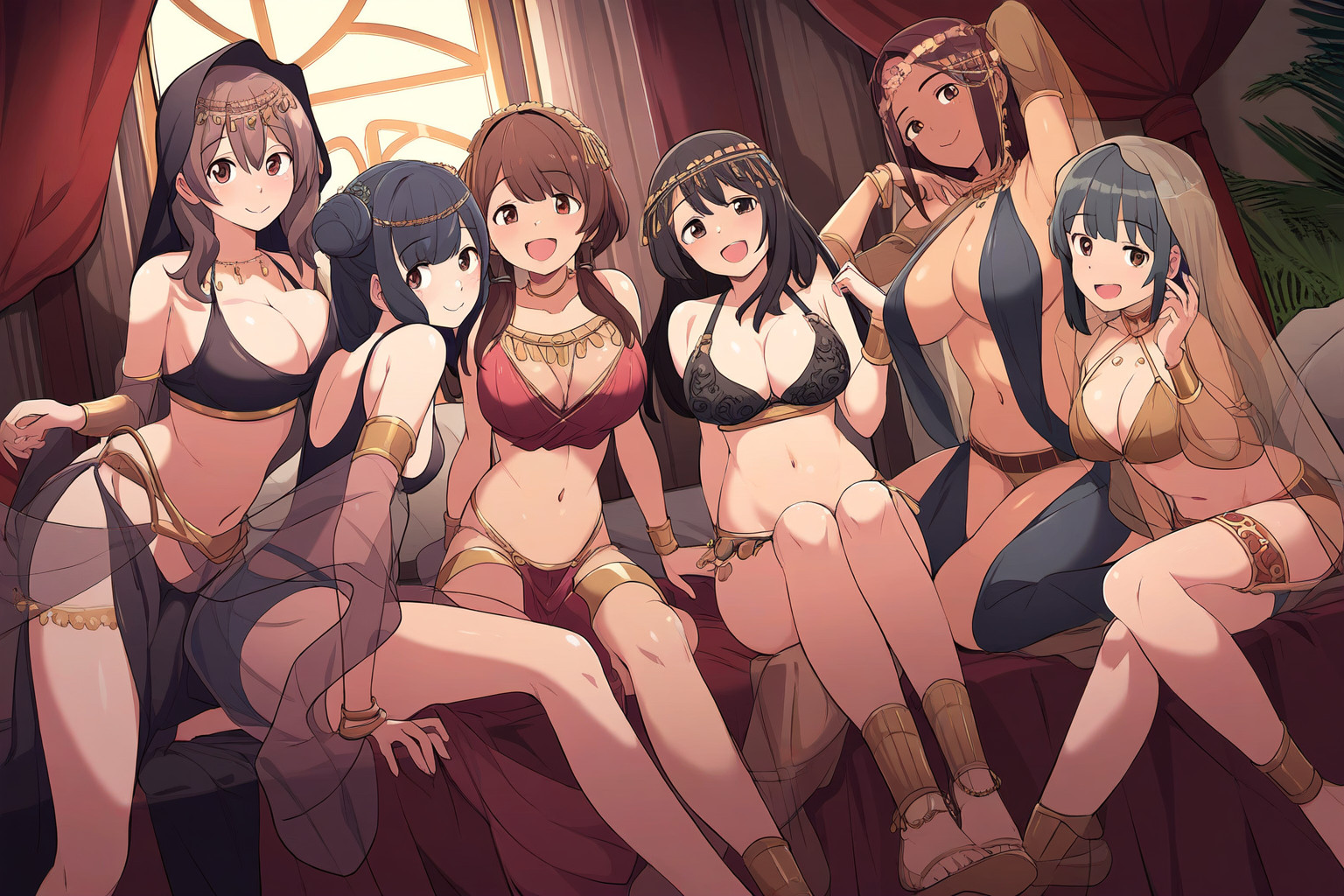 Life in a harem