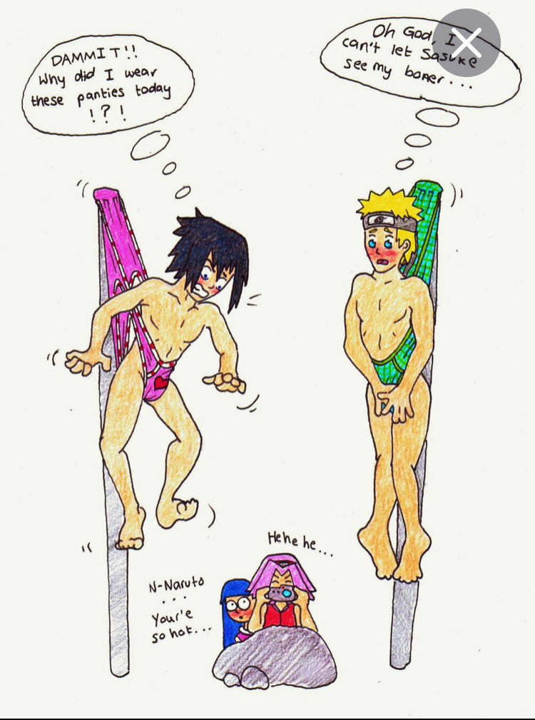 Naruto and Sasuke humiliated