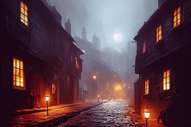Magical alley