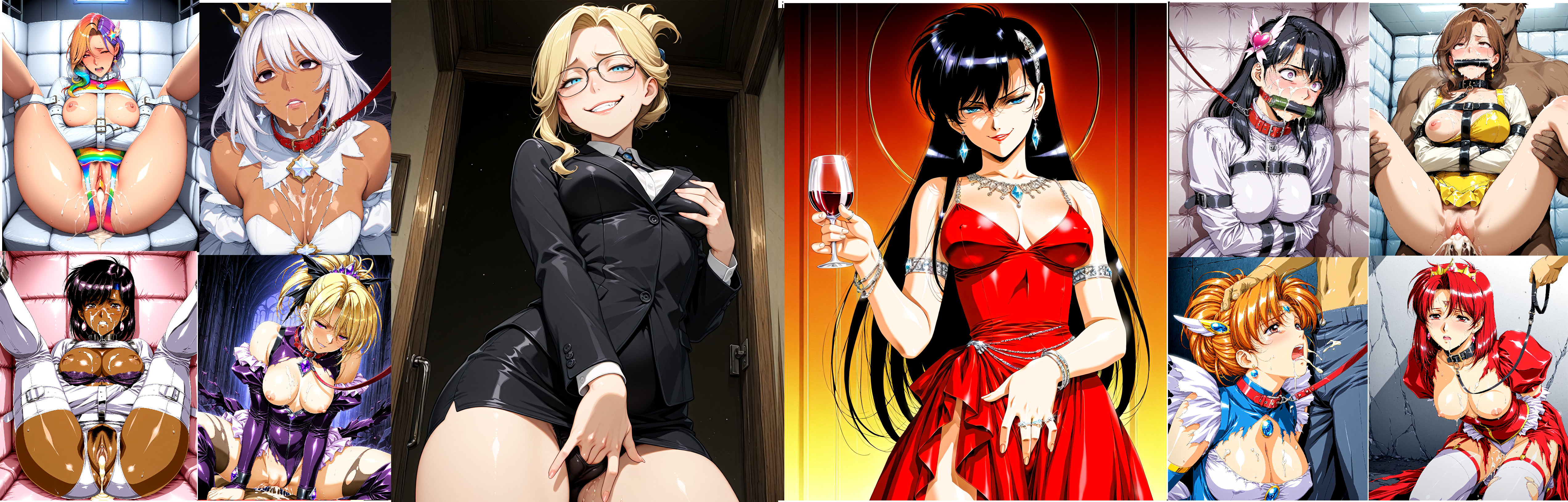 () Maria's Pleasure Palace, The First  Show Theater, and The Museum of Enslaved Heroines: The Worldwide Bad End of Heroinefall!