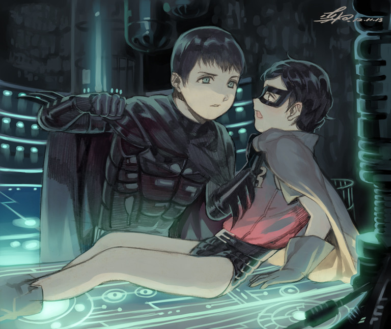 Robin and Batman