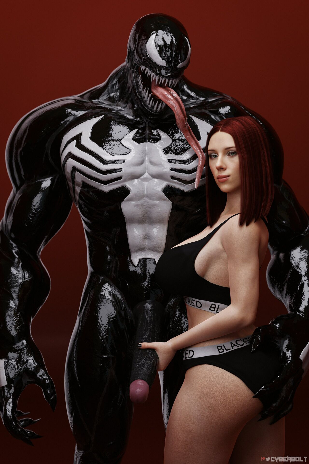 VENOM AND HIS CORRUPTED SLUT THE BLACK WIDOW
