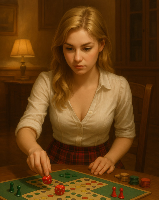 Marie l&auml;sst w&uuml;rfeln (Mini-Game)
