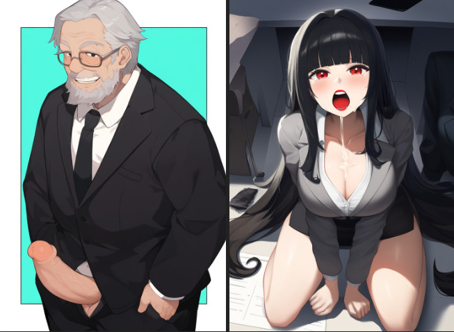 Office Relief: Mister Garceu's Cum Dump