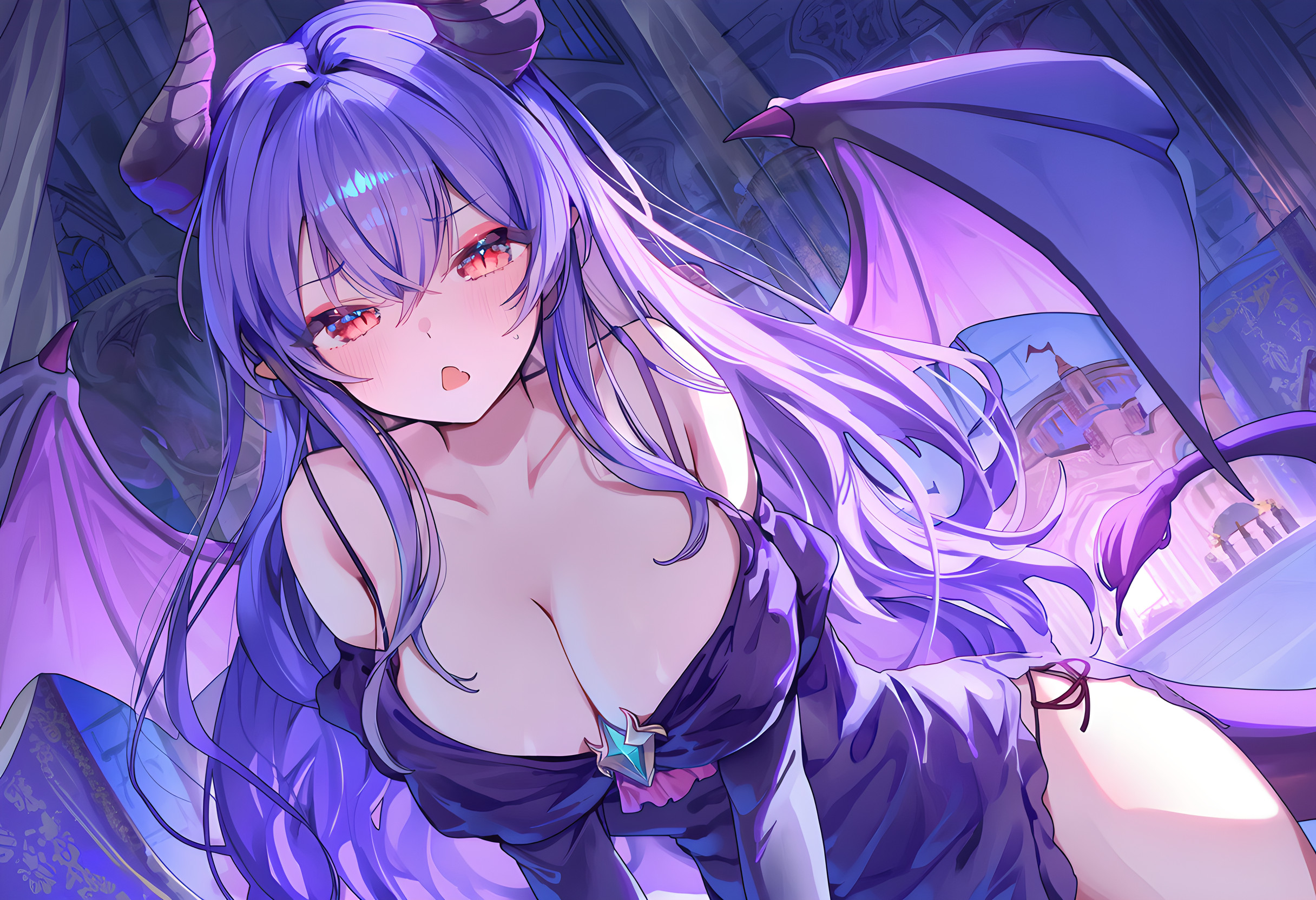 Succubus and Black Dragon