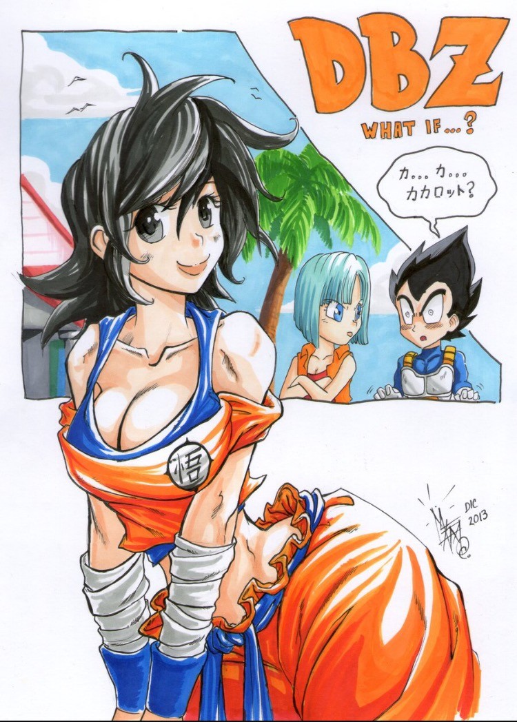 Female Goku's sexy adventures