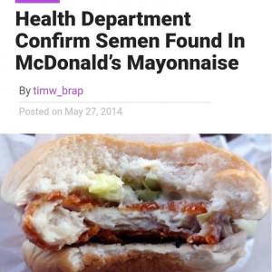 The Burger Ejaculator