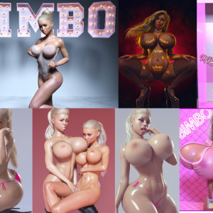 The Naked Bleached Blonde "Sissy Barbie Bimbo"