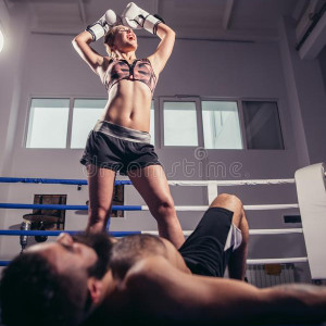 	 Boxer beaten up by hot women