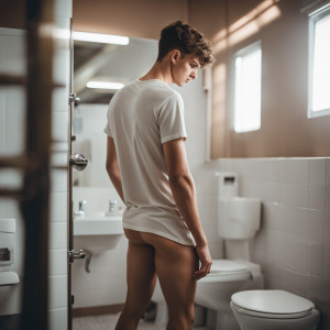 Under the shirt