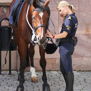 Polizeireiterin Ranja