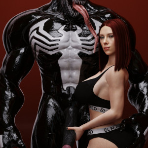 VENOM AND HIS CORRUPTED SLUT THE BLACK WIDOW
