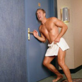 Catching Your Crush Naked
