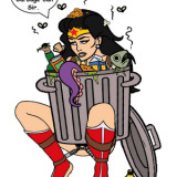 Humiliated Super heroine