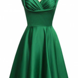 The green dress