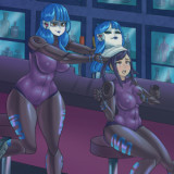 Skinsuit takeovers, corruption and stealing clothes