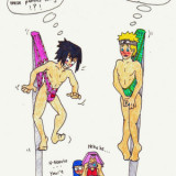 Naruto and Sasuke humiliated