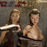 RESIDENT EVIL:LESBIAN SEDUCING RAIN.