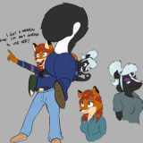 Liz the Gassy Skunk Revamped